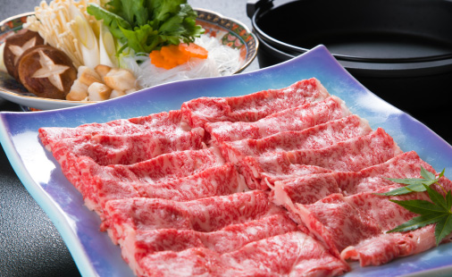 黒毛和牛しゃぶしゃぶ・すきやき